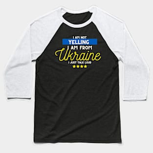 Ukraine||talking loud|| Baseball T-Shirt